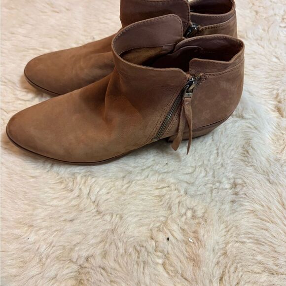 Sam Edelman Packer Brown Suede Ankle Boots size 10 - Picture 5 of 7